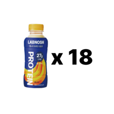 랩노쉬 프로틴 드링크 바나나, 350ml, 18개
