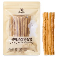 펫포커스 한우우피껌 오래먹는 강아지껌 국내산 수제간식, 1개, 70g, 