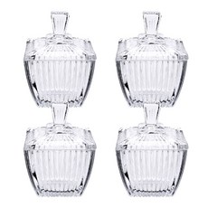 캔들 디퓨저 용기 고급 유리병 화병, 캔들용기, 사각메리고 150ml 4개