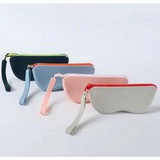 안경케이스 휴대용 실리콘 안경집 케이스 보관 여행파우치 방수 선글라스집