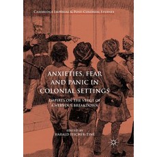 Anxieties Fear and Panic in Colonial Settings: Empires on the Verge of a Nervous Breakdown Paperback, Palgrave MacMillan