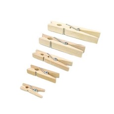 엽서 포토월꾸미기 다용도 미니 나무집게 10P (1번)