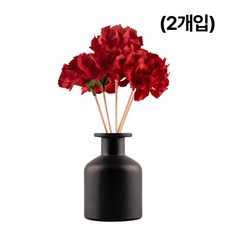 디퓨저 종이꽃 스틱 카네이션, 2개입, 1개, 레드