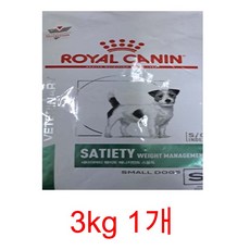 로얄캐닌 세타이어티 웨이트 매니지먼트 스몰독 3kg / 체중감량 영양식, 시니어, 3g, 1개