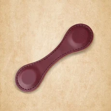 쿠쿠스토어 여성 남성 자석 책갈피 - 양면 독서 선물 다기능 가죽, 09 Wine Red 1PCS