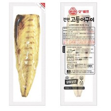 오뚜기 고등어구이 오쉐프 제사생선 구운생선 60g x 10봉, 10개