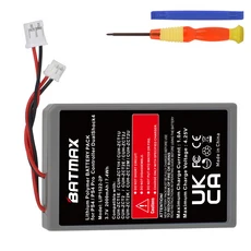 Batmax 배터리 소니 PS4 게임패드 LIP1522 KCR1410 CUH-ZCT1E 무선 컨트롤러 플레이스테이션용, 02 1 battery