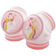 防滑寶寶護膝, 粉小馬, 1套裝