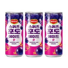 델몬트 포도스퀴즈에이드 240ml, 40개
