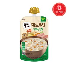 맘스쿠킹 유아 이유식(12개월~) 닭백숙 100g, 1개, 혼합맛(닭백숙/진밥)