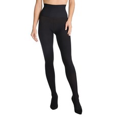 Commando - 궁극의 불투명 매트 타이츠 | 매끄러운 허리 밴드 | 편안한 양말 | 드레스 및 스커트를 위한 여성용 타이츠 블랙.