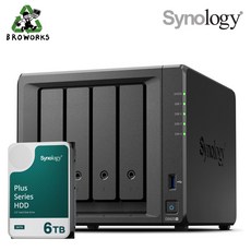 시놀로지 나스 DS925+4bay [6TB]HAT3300-6TB x 1EA 기업용 NAS 합본