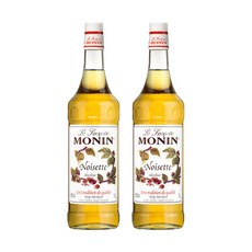 모닌 헤이즐넛 시럽 1000ml 2개세트, 2개, 1L