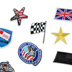 소품 패션 열부착 와펜 자수 패치, ML-T