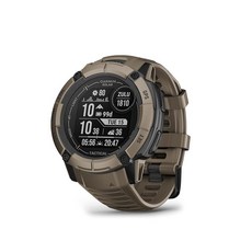 Garmin Instinct 2X Solar - 택티컬 에디션 견고한 GPS 스마트워치 내장 손전등 탄도 계산기 태양열 충전 기능 코요테 탠, 전술