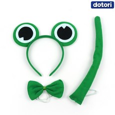 도토리무역 개구리머리띠 세트, 1개
