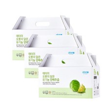 애터미 오롯이 담은 유기농 양배추즙 100mlx30포 3개