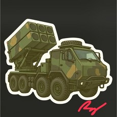 RBF NASAMS 10CM 貼紙, 1個