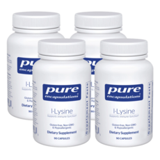 퓨어인캡슐레이션 엘-라이신 L-Lysine, 4개, 90정