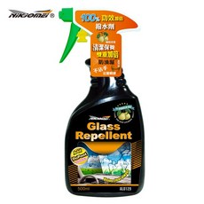 NiKjOMEi耐久美 玻璃撥水劑，添加柚精成分防止水滴附著, 1個, 500ml