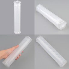 미술용 플라스틱 원형 붓꽂이 정리 펜꽂이 붓정리함