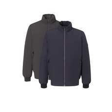 힐크릭 남성골프웨어 겨울골프패딩 헨리무퀼팅다운점퍼