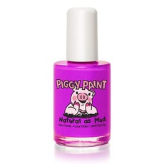 피기페인트 내추럴 애즈 머드 네일 폴리쉬, Groovy Grape, 1개, 15ml