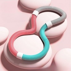스프링 무소음 홈트 운동기구 훌라후프, 1개, 상세페이지 참조, 1.4kg