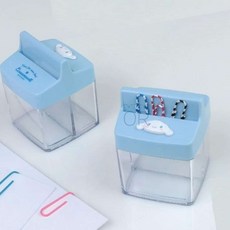 MMOR 시나모롤 자석 클립통 산리오크립통 클립투명함