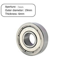 스케이트보드용 볼 베어링 딥 그루브 교체 608ZZ 623ZZ 607ZZ 626ZZ 688ZZ 20 개 6900ZZ 10 40 685ZZ, 20PCS, 20개