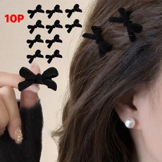 별오점 리본 미니 고정 집게핀 머리핀 헤어핀 세트