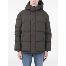 NN07 그린 패딩 코트