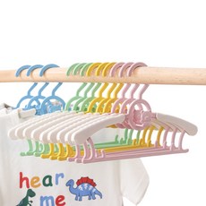 兒童伸縮衣架 嬰兒衣架 七段伸縮 高承重力 保護衣物不變形, 綠色［超取限120支］, 30個