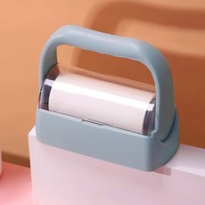 SPARROW HOUSE 單提把黏毛清潔滾筒+替換黏毛膠捲 10入, 1組