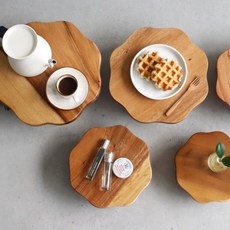 레인트리 슬림 연화반 차탁 혼술 한정식 인테리어소품 개다리소반 백일상 전통, 중