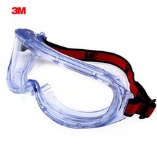 3M 1623AF/1621AF/1621 防化護目鏡 防液體噴濺 180度大視野 防霧防塵 實驗室防護眼罩, 1個, 1623(進階版大視窗-防飛濺)
