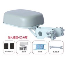 YZMY 電動車兒童座椅 加大座面6公分厚, 25款綠色單座