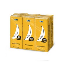 매일유업 바나나는 원래 맛있다 우유, 190ml, 48개