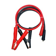 차량 비상 시동 전원 굵은 구리 점프 케이블 10m 집게형 연결선 20_구리선철클립25평퀵커넥터, 1m, 1개