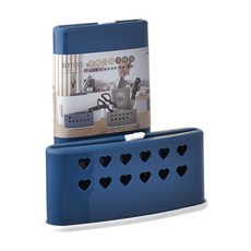 雷霆百貨 砧板刀具收納架 特價品 D597, 1個, 藍色