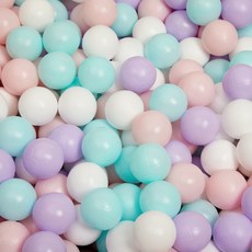 유아동마루 아기볼풀공 5.8cm 혼합 색상 100P/200P 국산 KC인증, 파스텔 마카롱100P, 1개