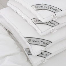 루시드슬립 중량업 호텔식 마이크로파이버 다운필 경추 베개솜, 1개, 화이트