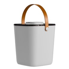 HOME PET 智慧防潮密封寵物糧桶, 白色, 1個, 10L