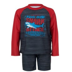 [AK플라자] [레노마수영복] 남아동 래쉬가드 세트 수영복 BS2C965_DG