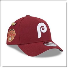 New Era 費城費城人隊 棒球帽, 紅, 1個
