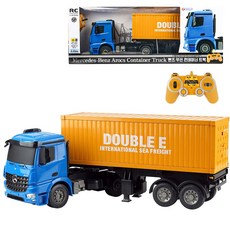 RC 벤츠 콘테이너 무선트럭 무선조종 중장비 자동차 콘테이너 무선카 무선조종 RC중장비 RC카 콘테이너놀이 중장비놀이+커머스연구소Shop, 빠른배송