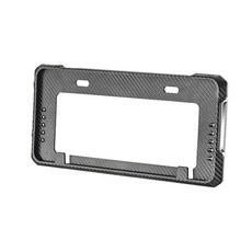 YSA 汽車牌照框 簡約時尚設計，保護車牌，提升愛車外觀質感，安裝簡單, 1個