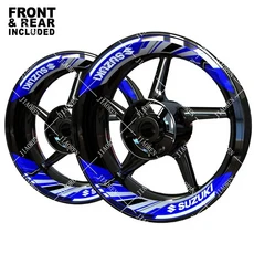 비닐 스즈키 휠 스티커 로고 오토바이 림 데칼 세트 GSXR 600 750 BANDIT, 10 4