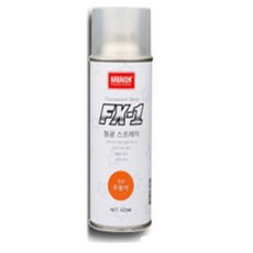 해솔 형광스프레이 주황 420ml 전신주