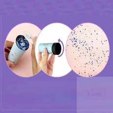 경희의마실 행사용 색종이조각 컨페티 푸쉬팝 행사폭죽, 블루